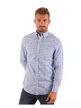 Рубашка Gant, цвет marineblau/blau
