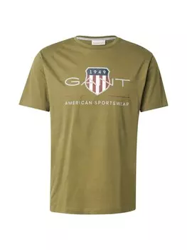 Рубашка GANT, хаки