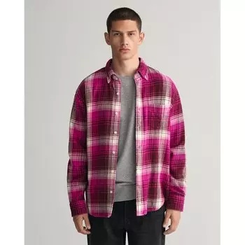 Рубашка Gant Heavy Check, розовый