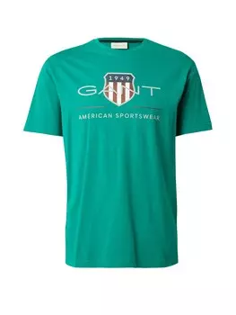 Рубашка GANT, изумрудный