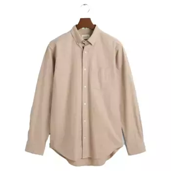 Рубашка Gant Melange, бежевый