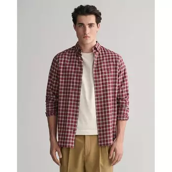 Рубашка Gant Micro Tartan, красный