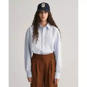 Рубашка Gant Os Compact, синий