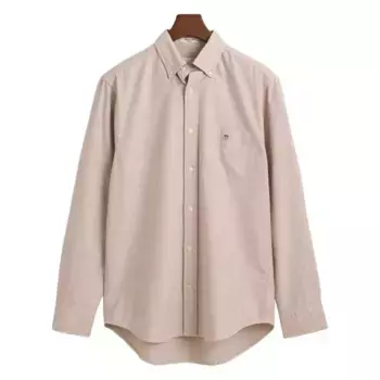 Рубашка Gant Oxford, бежевый