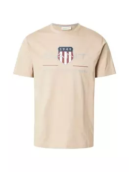 Рубашка GANT, песочный