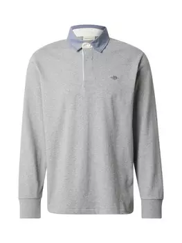 Рубашка GANT, пятнистый серый