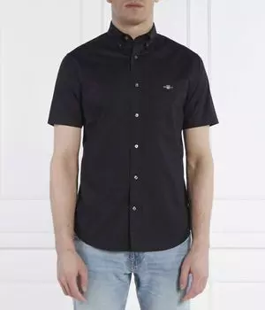 Рубашка Gant Reg Poplin, черный