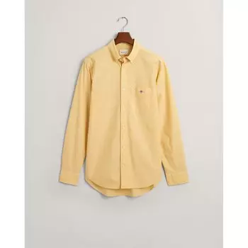 Рубашка Gant Reg Poplin, желтый