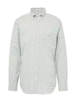 Рубашка GANT Regular fit Button Up, оливковый