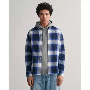 Рубашка Gant Shadow Check, синий