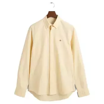 Рубашка Gant Slim Oxford, желтый