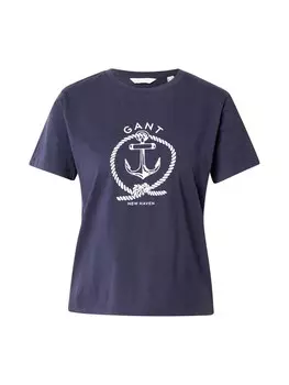 Рубашка GANT, темно-синий