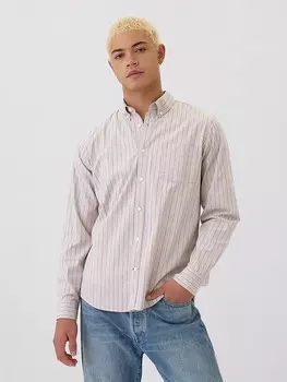 Рубашка GAP, цвет beige/blau