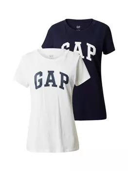 Рубашка GAP, цвет Navy/White