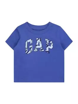 Рубашка GAP, цвет Royal blue/Dark blue