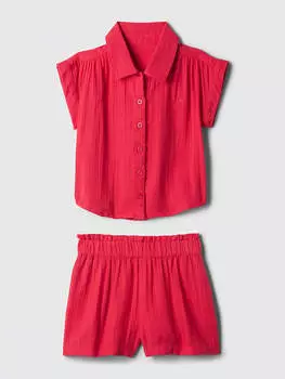 Рубашка GAP, красный