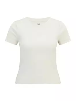 Рубашка Gap Petite, бежевый