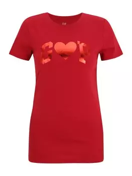 Рубашка Gap Petite CLSC, цвет bright red