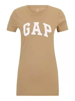 Рубашка Gap Tall, коричневый