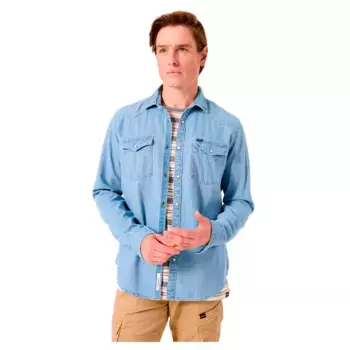 Рубашка Garcia B51085, синий