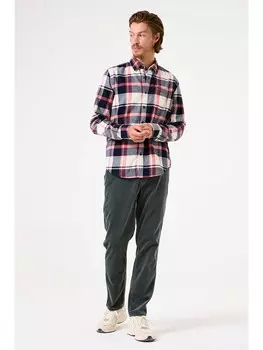 Рубашка Garcia Hemd, цвет Creme/Rot/Dunkelblau