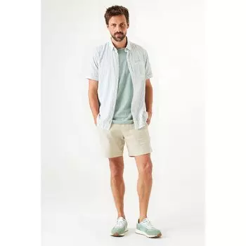 Рубашка Garcia Q41095, бежевый