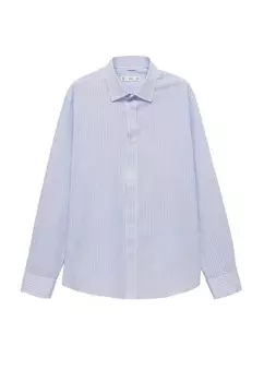 Рубашка GARDA Mango, темно-синий