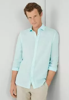 Рубашка GARMENT DYE Hackett London, цвет lt aqua