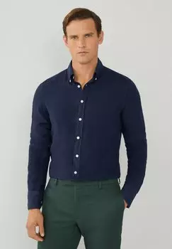 Рубашка GARMENT DYE Hackett London, цвет navy