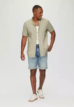 Рубашка GARMENT-DYED QS, бежевый