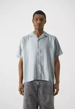 Рубашка Gauzy Abercrombie & Fitch, серый