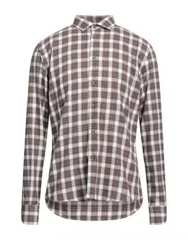 Рубашка Gazzarrini, серо-коричневый