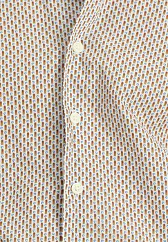 Рубашка GEMUSTERTES Kigili, коричневый