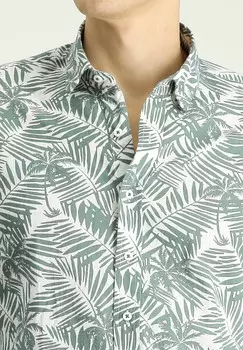 Рубашка GEMUSTERTES Kigili, мята