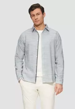 Рубашка GEMUSTERTES s.Oliver, темно-синий