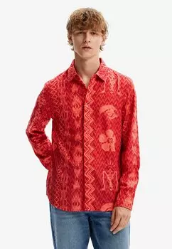 Рубашка Geometric Desigual, розовый