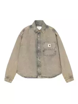 Рубашка Georgia с карманом CARHARTT WIP, синий