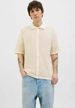 Рубашка GESTREIFT Jack & Jones, кремовый