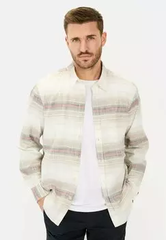 Рубашка GESTREIFTES camel active, бежевый