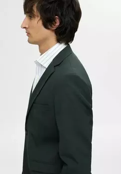 Рубашка GESTREIFTES Selected Homme, белый