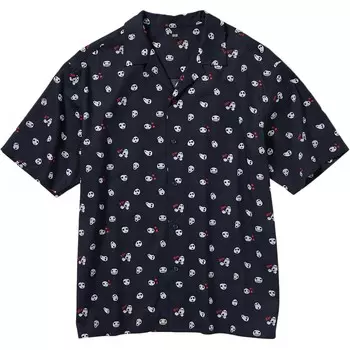 Рубашка Ghibli X Studio Ghibli Co-titled Series унисекс 09 черная Uniqlo, черный