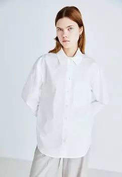 Рубашка Gina Tricot, белый