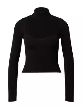 Рубашка Gina Tricot Freya, черный