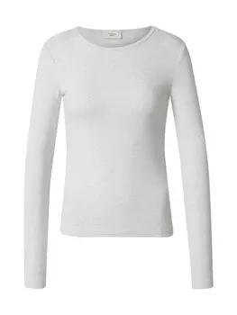 Рубашка Gina Tricot, светло-серый