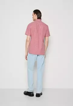 Рубашка Gingham GANT, рубиново-красная