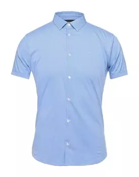 Рубашка Giorgio Armani, лазурный