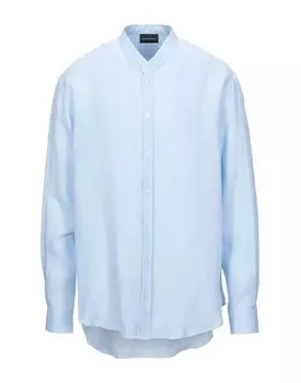 Рубашка Giorgio Armani, небесно-голубой