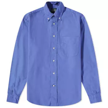 Рубашка Gitman Vintage Button Down Overdyed Oxford Shirt - END. Excl