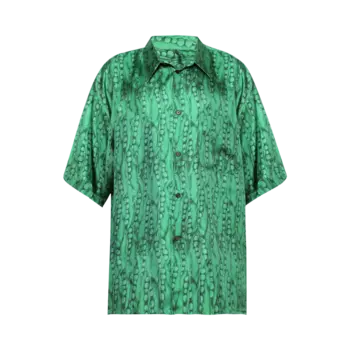 Рубашка Givenchy Hawaii 'Green', зеленый