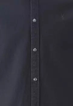 Рубашка Gleason AllSaints, сине-черная